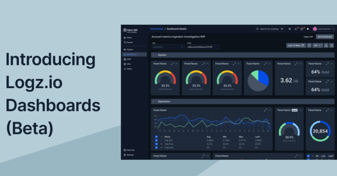 Introducing Logz.io Dashboards (Beta): Shaping the future of unified Observability with Open 360